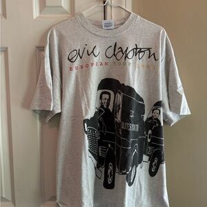 COPY - Gray Eric Clapton European Tour 1995 T-Shirt